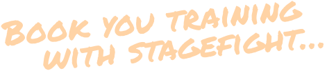 Book you training   with stagefight…